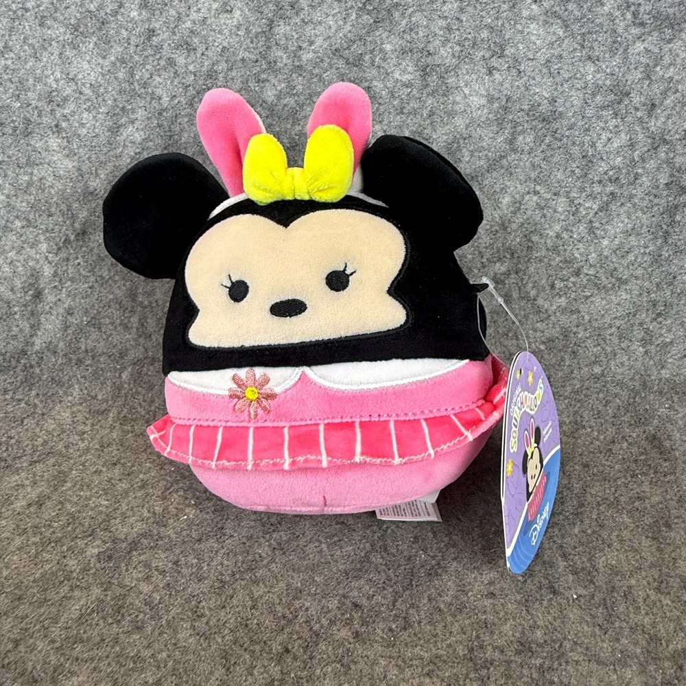 Squishmallows - Disney Easter Minnie Mouse Plush - 6" - Bunny Ears‎ - NWT